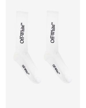 Off-White ロゴ ソックス 2足セット Off-White ロゴ ソックス 2足セット