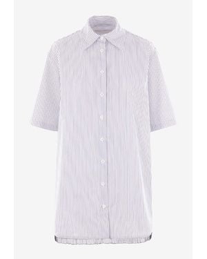 Niccolò Pasqualetti Douglas Striped Shirt - White