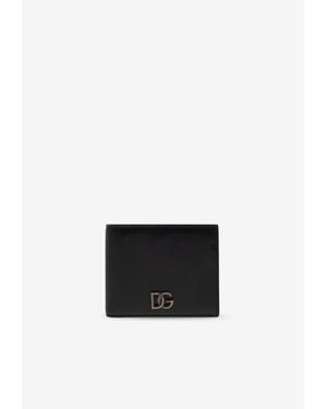 Dolce & Gabbana Logo-Plaque Wallet - White