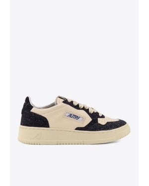 Autry Medalist Leather Sneakers - White