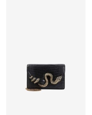 Roberto Cavalli Serpentine Chain Clutch - White