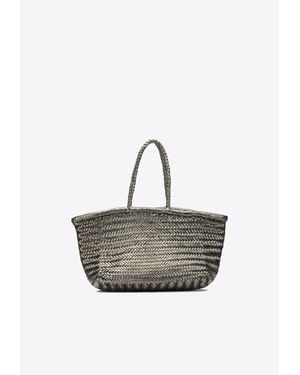 Dragon Diffusion Leather Shoulder Bag - Metallic