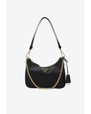 Prada Mini Re-Edition 2005 Shoulder Bag - Black