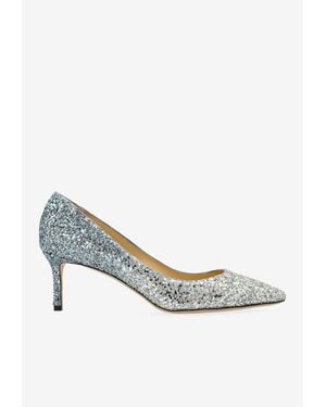 Jimmy Choo Romy 70 Stiletto Pumps - White
