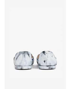 Maison Margiela Grecian Sliders in Blue for Men | Lyst