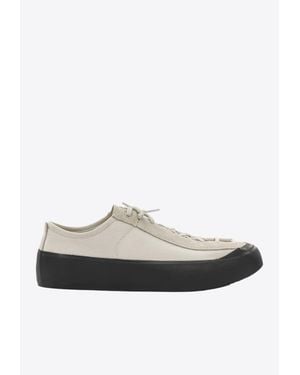 Stone Island Poly Mesh Low-Top Sneakers - White