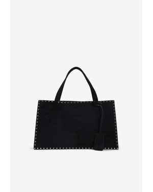 Phoebe Philo Small Stud Cabas Tote Bag - Black