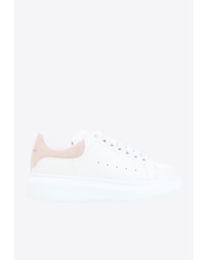 McQueen Signature Oversized Trainers - White