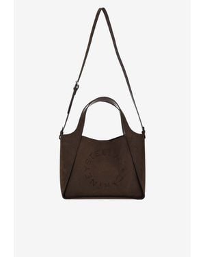 Stella McCartney Signature-Logo Tote Bag - White
