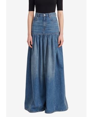 Chloé Balloon Wide-Leg Jeans - Blue
