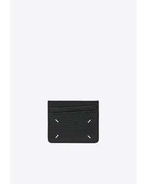 Maison Margiela Four Stitches Calfskin Cardholder - White