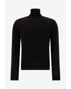 John Smedley Merino Wool Cherwell Sweater - Black