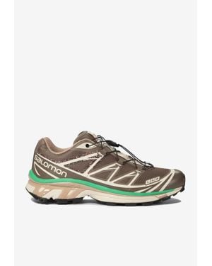 Salomon Xt-6 Low-Top Sneakers - Brown