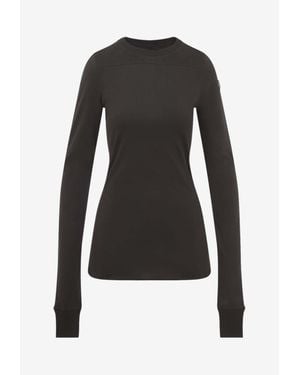 Moncler Girder Long-Sleeved Top - Black