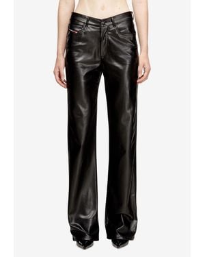 DIESEL P-Lain Straight-Leg Pants - Black