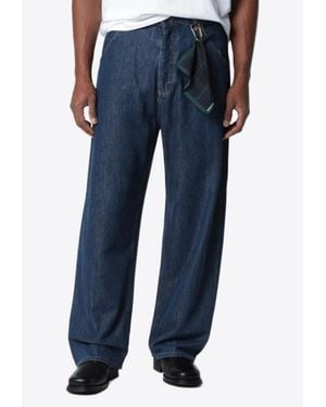 Thom Browne Classic Tailored Pants - Blue