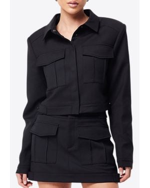 Mossman Low Profile Cropped Jacket - Blue