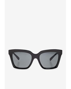 Dolce & Gabbana Butterfly Logo Sunglasses - Gray