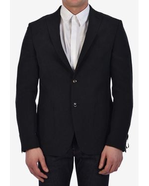 Tonello Single-Breasted Jacket - Blue