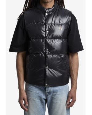 Moncler Restigo Down Vest - Black