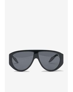 Pinko Logo Aviator Sunglasses - Gray