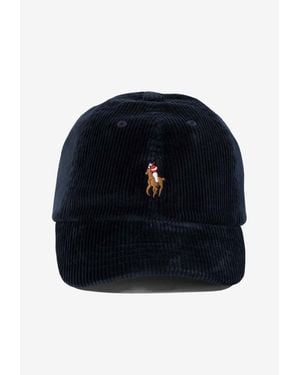Polo Ralph Lauren Embroidered Pony Trucker Cap - Blue