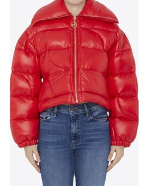 Patou Jp Short Puffer Jacket - Red