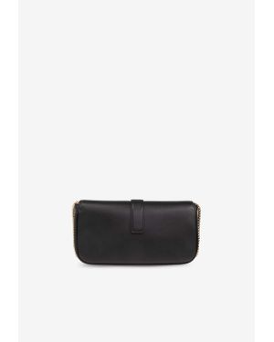 Ferragamo Arch Matte Leather Bag in Black | Lyst