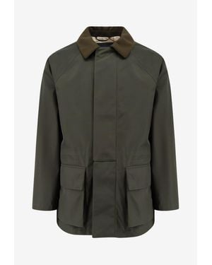 Loro Piana Horsey Utility Jacket - Grey