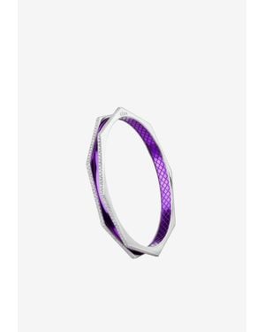 Eera Tubo Diamond Bracelet - Blue