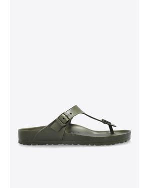 Birkenstock Gizeh Eva Slides - Green