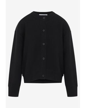Studio Nicholson Arvine Wool Cashmere Cardigan - Black