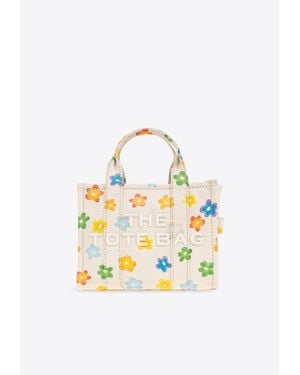 Marc Jacobs Small Wild Daisy Tote Bag - Metallic