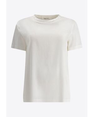 F.it Crewneck Short-Sleeved T-Shirt - White