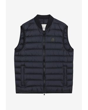 Moncler Froissel Quilted Vest - Blue