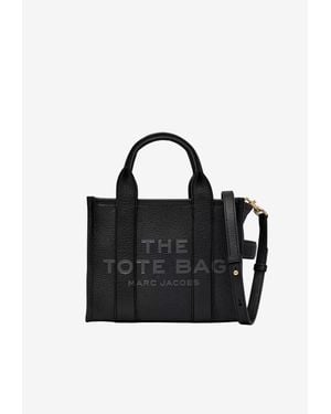 Marc Jacobs Small Leather Tote Bag - Black