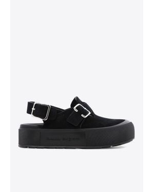 McQueen Leather sandals for Men | Online Sale up to 60% off