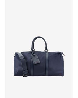 Kiton Nylon Travel Bag - Blue