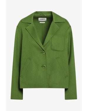 Weekend by Maxmara Pelota Cropped Jacket - Green