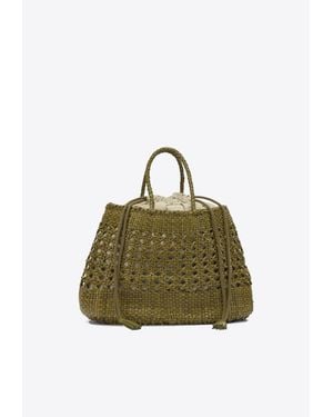 Dragon Diffusion Leather Tote Bag - Green