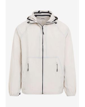 Oakley Fusion Zip-Up Windbreaker Jacket - White