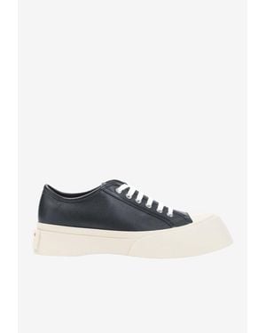 Marni Pablo Calf Leather Sneakers - White
