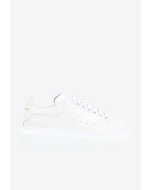 McQueen Signature Oversized Trainers - White