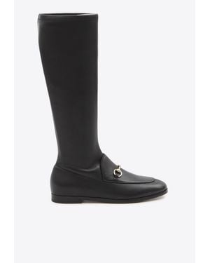 Gucci Jordaan Knee-High Boots - Black