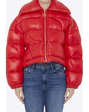 Patou Jp Short Puffer Jacket - Red