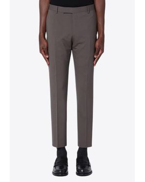 PT Torino Essential Wool Pants - Grey