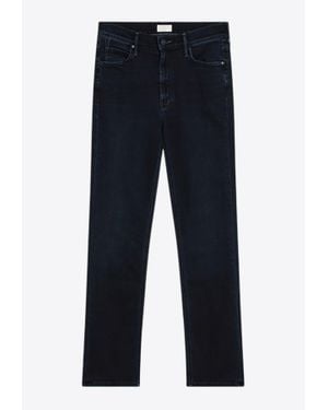 Mother Mid Rise Dazzler Ankle Jeans - Blue