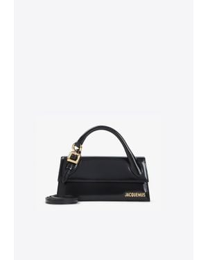 Jacquemus Long Le Chiquito Boucle Top Handle Bag - Blue