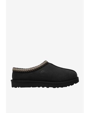 UGG Tasman Nubuck Slippers - Black