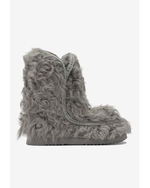 Mou Eskimo 24 Chekiang Fur Snow Boots - Grey